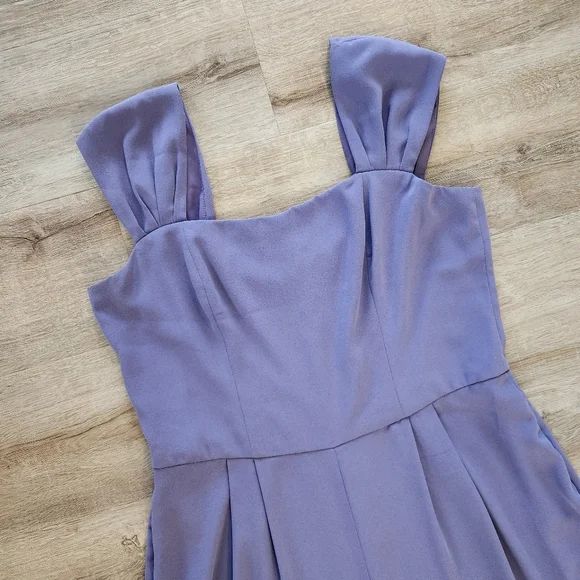 Gal Meets Glam Wisteria Purple Veronica Jumpsuit Women's Size 14 - Picture 3 of 7